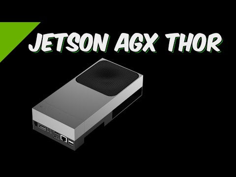 Load and play video in Gallery viewer, NVIDIA Jetson AGX Thor Developer Kit