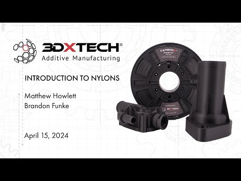 Load and play video in Gallery viewer, CARBONX Carbon Fibre Nylon - PA12 + CF15 (500gms/1kgs)