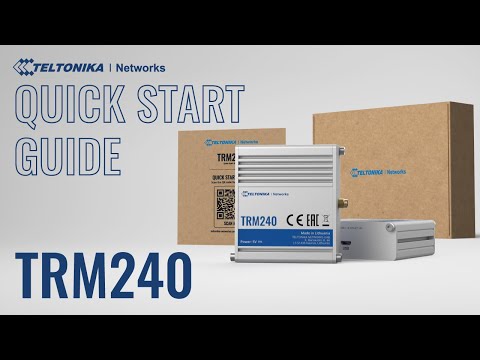 Load and play video in Gallery viewer, TRM240 - Industrial Cellular Modem