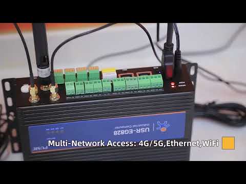 Load and play video in Gallery viewer, USR-EG828-G4 | ARM Industrial mini PC