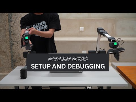 Load and play video in Gallery viewer, myArm M750: Universal Intelligent Robot