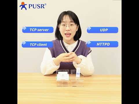 Load and play video in Gallery viewer, Serial to Ethernet - USR-DR302/301