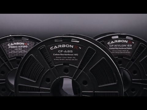 Load and play video in Gallery viewer, CARBONX PP+CF / Black (750gm, 2kg)