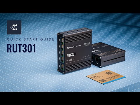 Load and play video in Gallery viewer, RUT301 - Industrial Ethernet Router