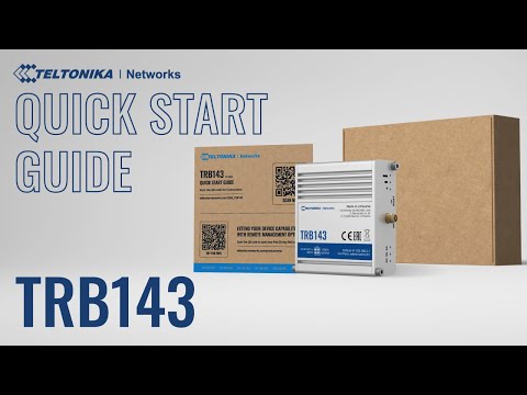 Load and play video in Gallery viewer, TRB143 - M-Bus Cellular Gateway