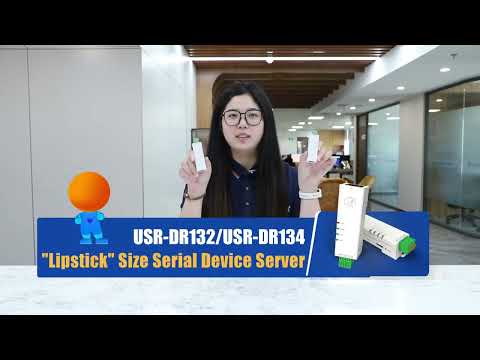 Load and play video in Gallery viewer, Serial to Ethernet - USR-DR134