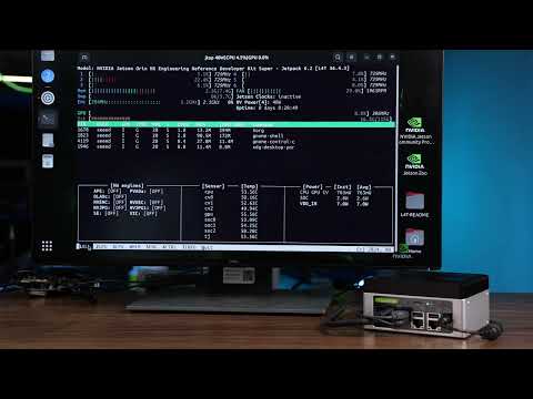 Load and play video in Gallery viewer, reComputer Super J4011 - Advanced Edge AI Computer with NVIDIA Jetson Orin NX 8GB