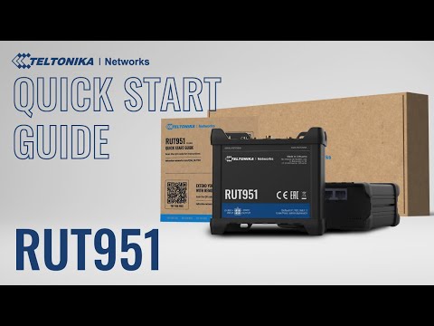 Load and play video in Gallery viewer, RUT951 - Industrial Cellular Router