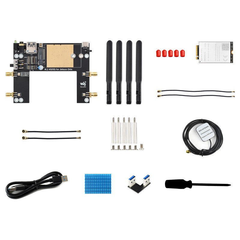 Load image into Gallery viewer, 5G/4G/3G Module Designed For Jetson Orin, Includes RM520N-GL Module