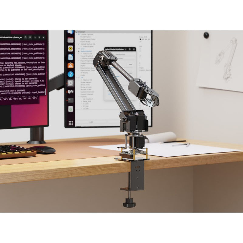 Load image into Gallery viewer, RoArm-M2 4DOF Desktop Robotic Arm Kit