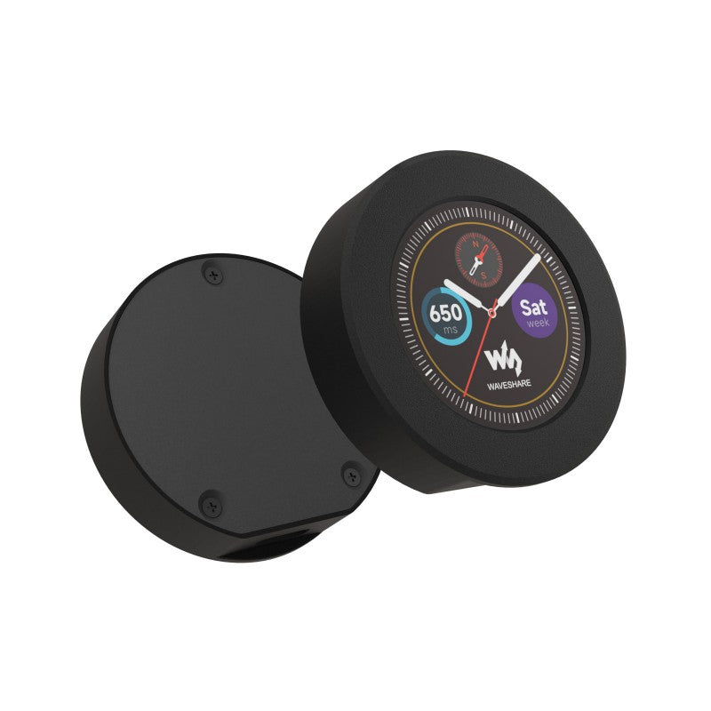 Load image into Gallery viewer, RP2040 MCU Board, With 1.28inch Round LCD, Accelerometer And Gyroscope Sensor, With CNC Metal Case