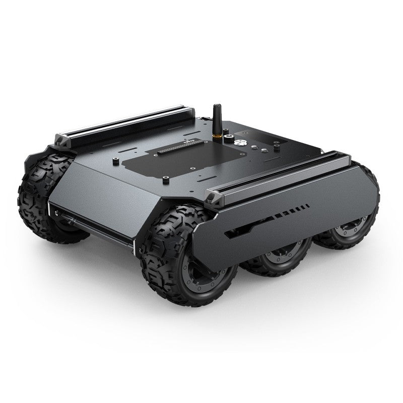 Load image into Gallery viewer, Flexible And Expandable 6x4 Off-Road UGV, With Extension Rails and ESP32 Slave Computer, 6 wheels 4WD Mobile Robot Chassis