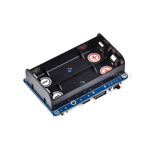 UPS HAT for Raspberry Pi with 21700 Batteries
