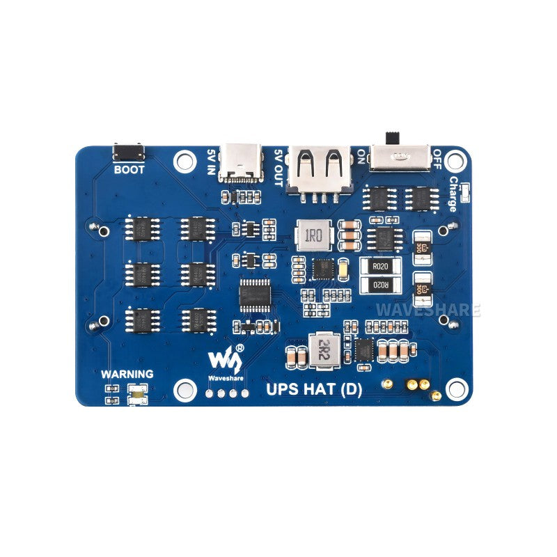Load image into Gallery viewer, UPS HAT for Raspberry Pi with 21700 Batteries
