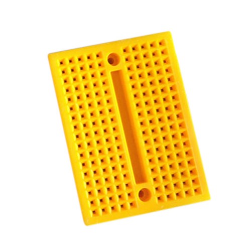 Mini Breadboard (3.5 cm x 4.7 cm) - ThinkRobotics.in