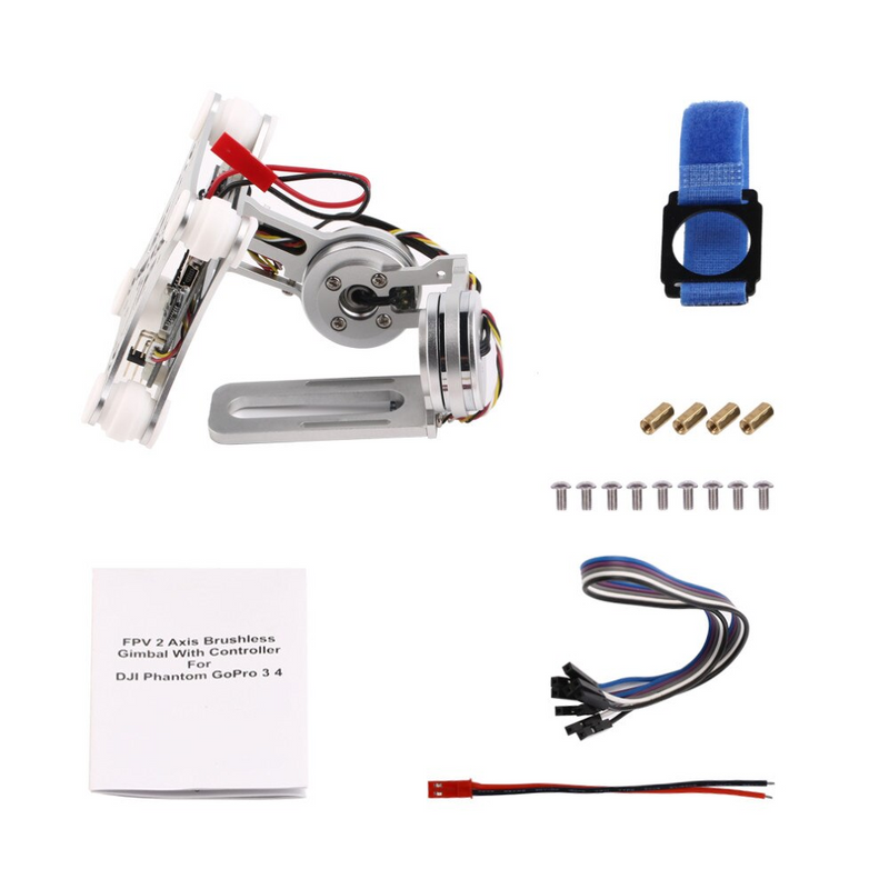 Load image into Gallery viewer, RTF 2 Axis Drone Camera Brushless Gimbal