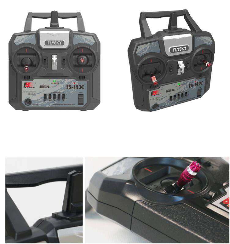 Load image into Gallery viewer, FlySky FS-i4X 2.4GHz 4CH AFHDS R/C Transmitter + FS-A6 Receiver Online