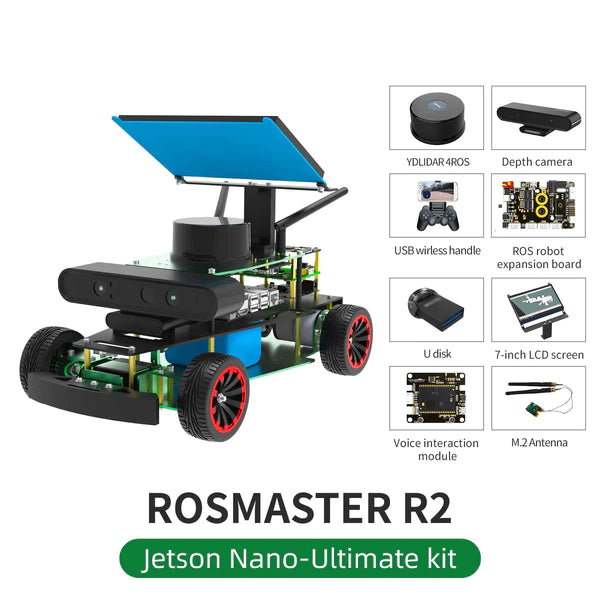 Load image into Gallery viewer, ROSMASTER R2 ROS Robot