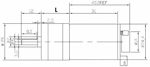 Load image into Gallery viewer, 25mm DC Metal Encoder Gearmotors