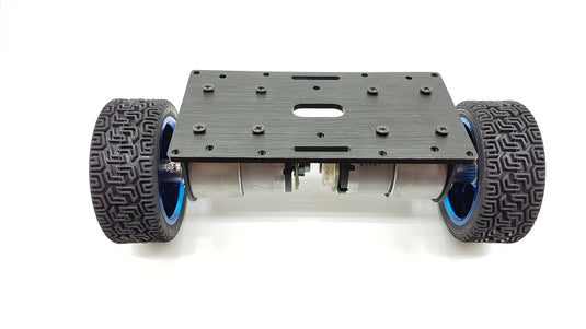 Self-Balancing 2WD Robot Chassis - ThinkRobotics.in