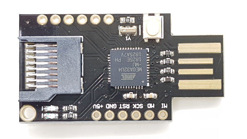 Load image into Gallery viewer, ATMEGA32U4 with Micro SD Card Slot Online
