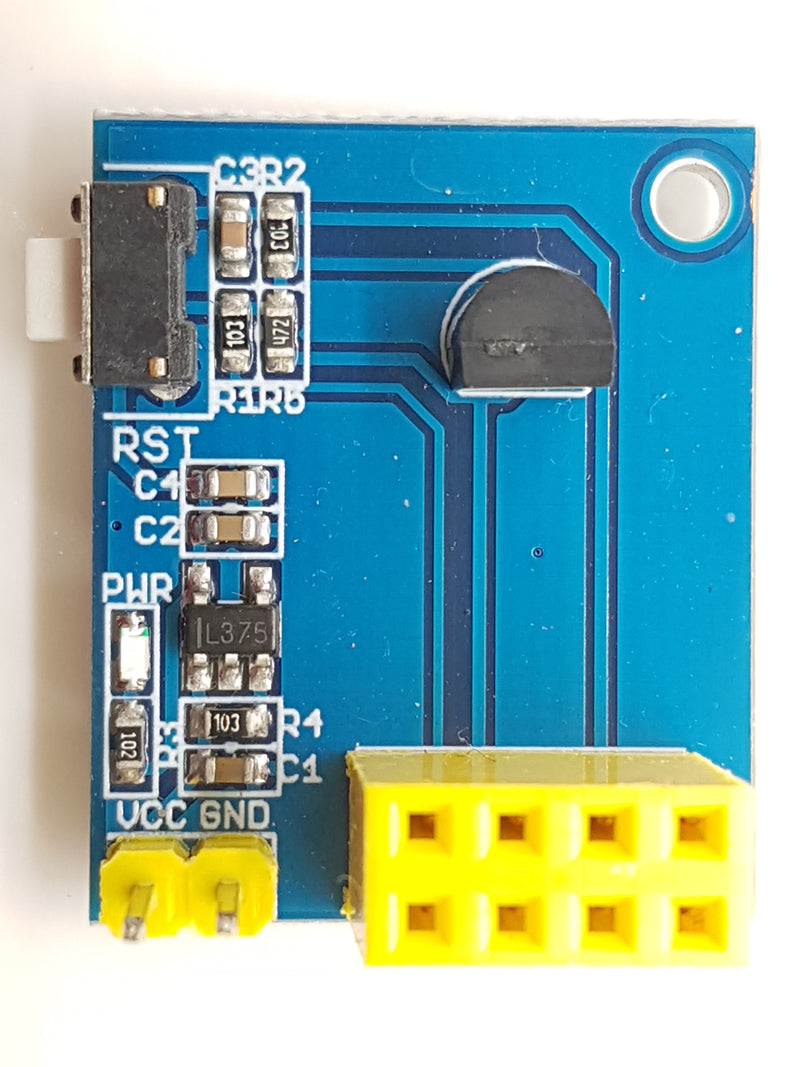 Load image into Gallery viewer, ESP-01S DS18B20 Temperature Humidity Sensor - ThinkRobotics.in
