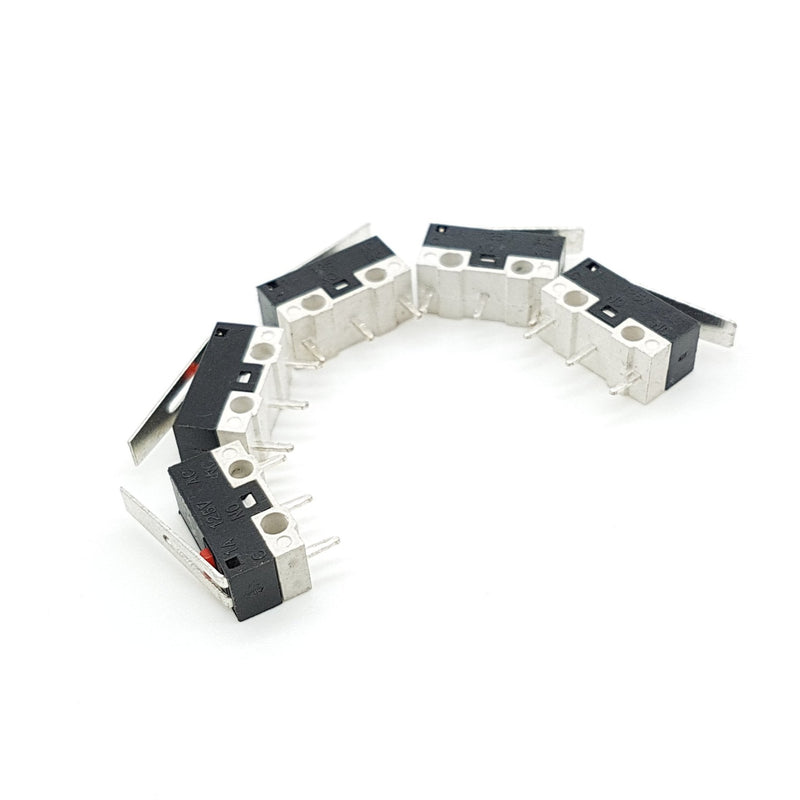 Load image into Gallery viewer, 1A/5A 3pin buckle tact switch-micro switch (Pack of 5) - ThinkRobotics.in