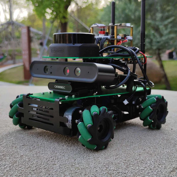 Load image into Gallery viewer, ROSMASTER X3 ROS Robot with Mecanum Wheel Online