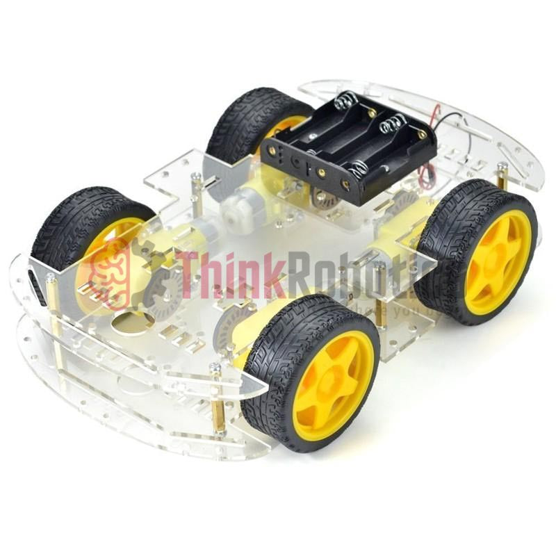 Buy ThinkRobotics 4-Wheel Drive Smart Car DIY Kit Online –