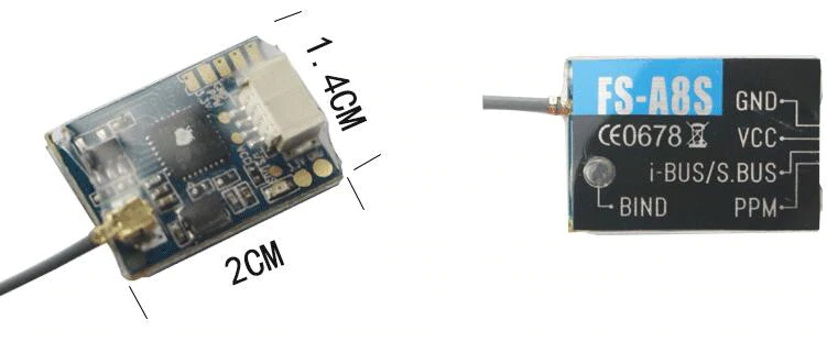 Load image into Gallery viewer, FlySky FS-A8S Mini Receiver Module Online

