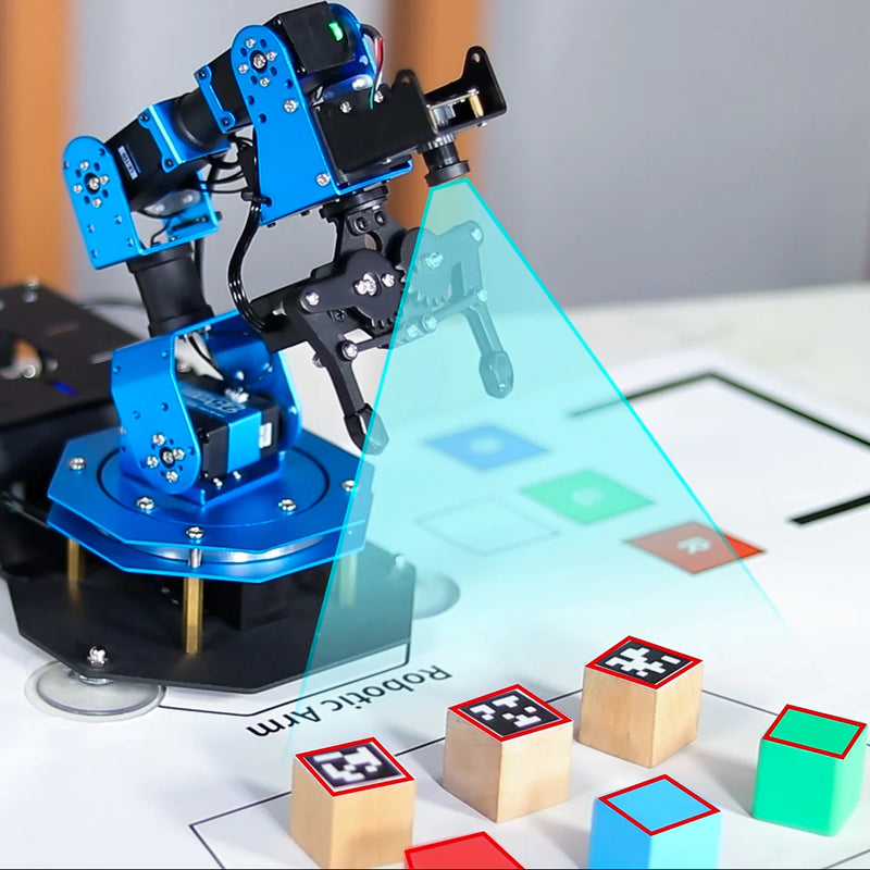 Load image into Gallery viewer, ArmPi FPV AI Vision Raspberry Pi ROS Robotic Arm