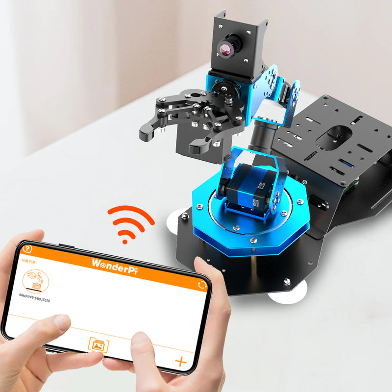 Load image into Gallery viewer, ArmPi FPV AI Vision Raspberry Pi ROS Robotic Arm