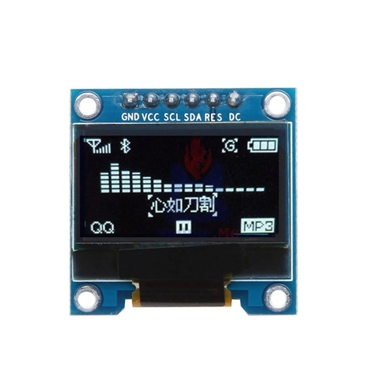Load image into Gallery viewer, OLED White Screen 0.96 Inch IIC I2C SPI