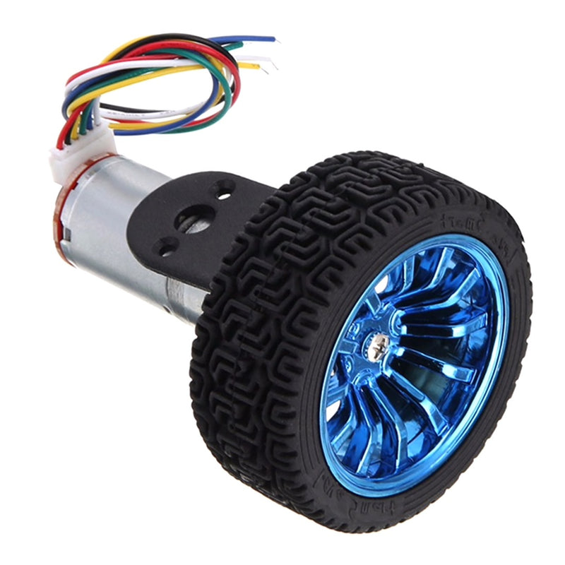 Load image into Gallery viewer, 65mm Wheel Set with Couplers - ThinkRobotics.in