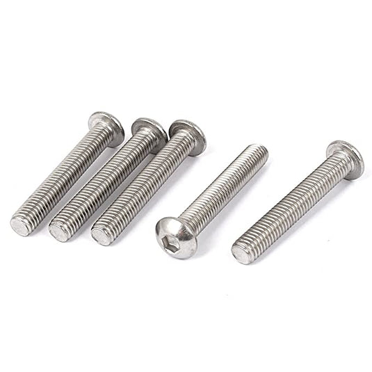 Stainless Steel Button Head Hex Drive Screws