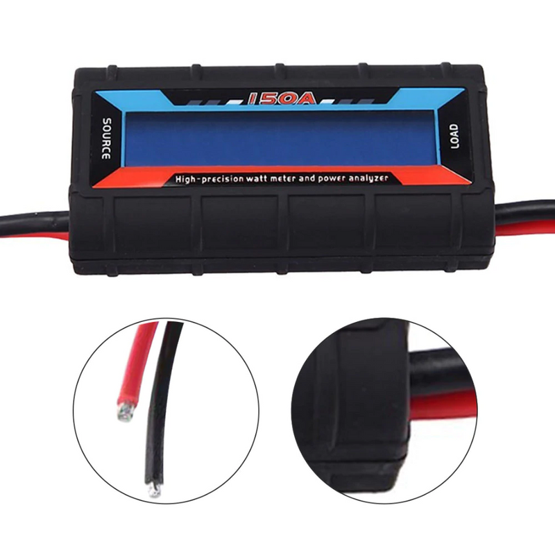 Load image into Gallery viewer, 150A High Precision WATT Meter & Power Analyzer Module