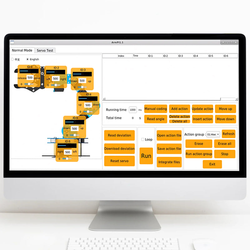 Load image into Gallery viewer, ArmPi FPV AI Vision Raspberry Pi ROS Robotic Arm
