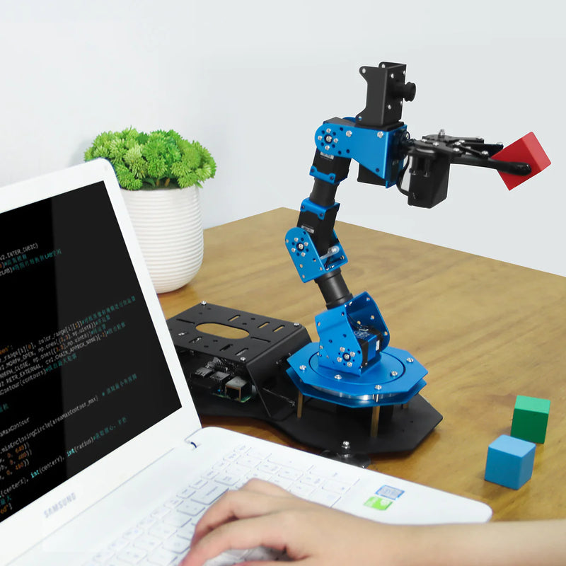 Load image into Gallery viewer, ArmPi FPV AI Vision Raspberry Pi ROS Robotic Arm