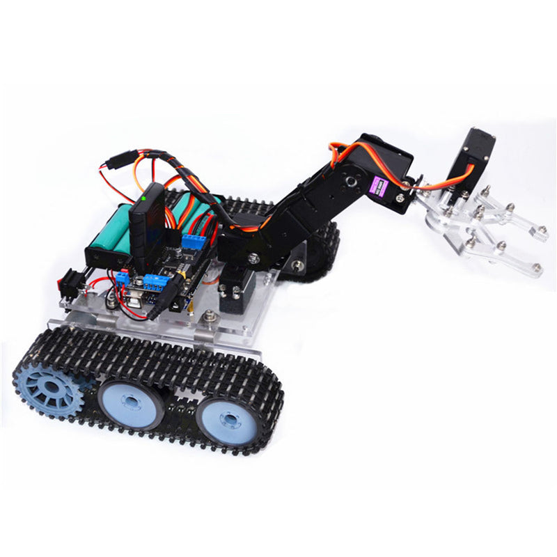 Load image into Gallery viewer, Acrylic Tank Robot With 4 DOF Robot Arm
