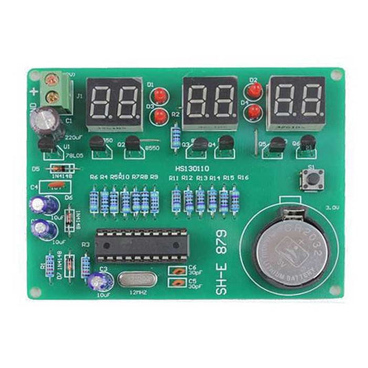 6-Digit DIY Digital Clock Kit With AT89C2051 Online