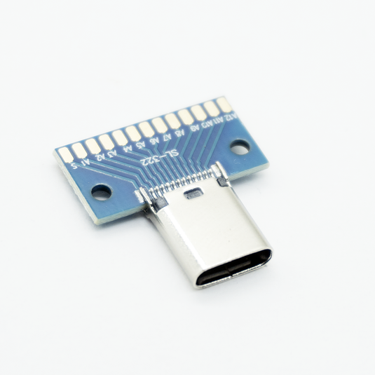 USB 3.1 Type C Connector 24+2P Male Female Breakout Board