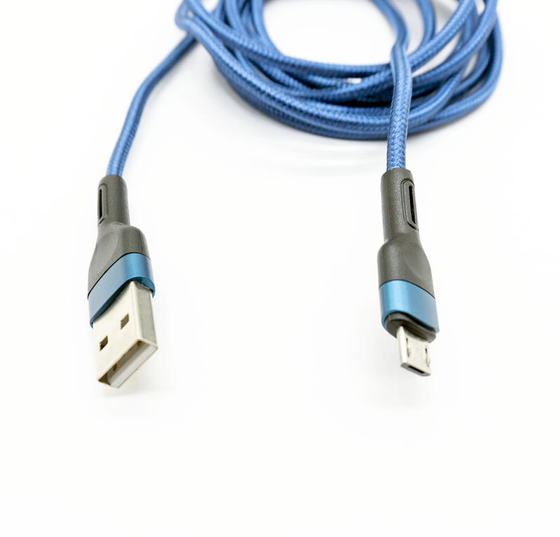 Load image into Gallery viewer, Rugged Unbreakable Nylon Braided Micro USB Cable 3A Online