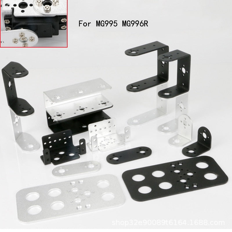 Load image into Gallery viewer, MG995/MG996R/DS3115 Servo Brackets