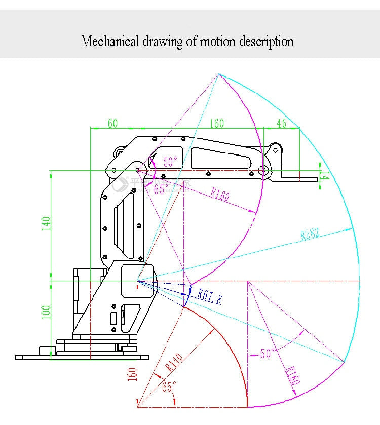 Load image into Gallery viewer, High Precision Industrial Robot Arm