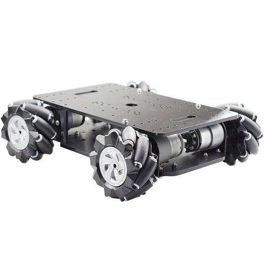 Dual Layer 4WD Robot Chassis Kit With Omni Wheels Online