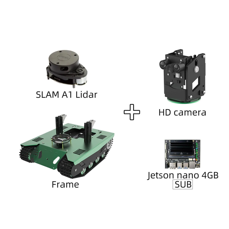 Load image into Gallery viewer, Transbot ROS Robot with Lidar Depth camera for Jetson NANO