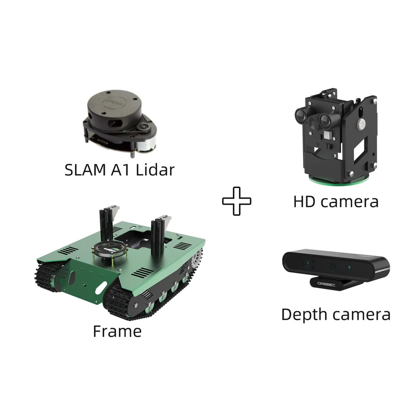 Load image into Gallery viewer, Transbot ROS Robot with Lidar Depth camera for Jetson NANO