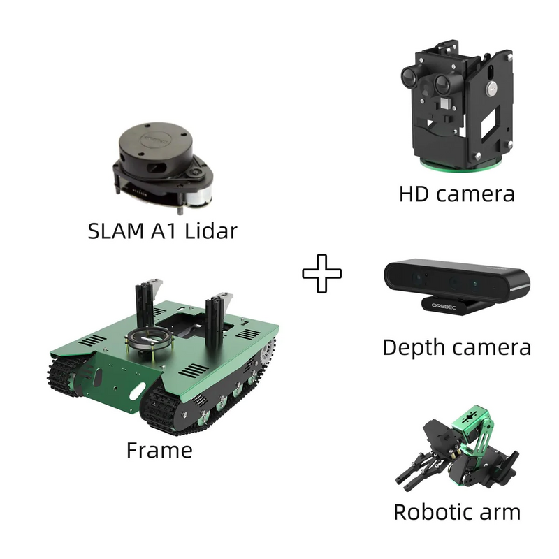 Load image into Gallery viewer, Transbot ROS Robot with Lidar Depth camera for Jetson NANO