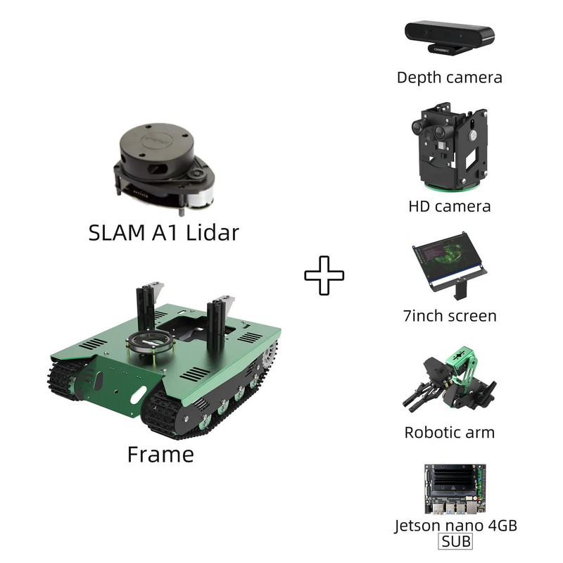 Load image into Gallery viewer, Transbot ROS Robot For Jetson NANO Online