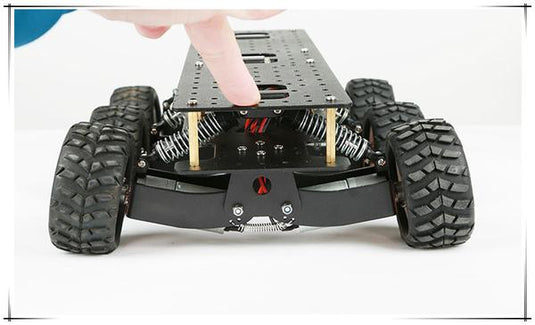 6WD Metal Robot Chassis DIY Platform For Tough Off Roading Vehicles